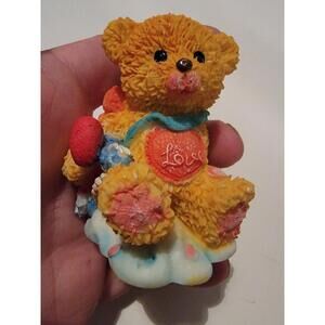 Collectible Valentines Day Figure Figurine Holiday Resin Decor Bear Love